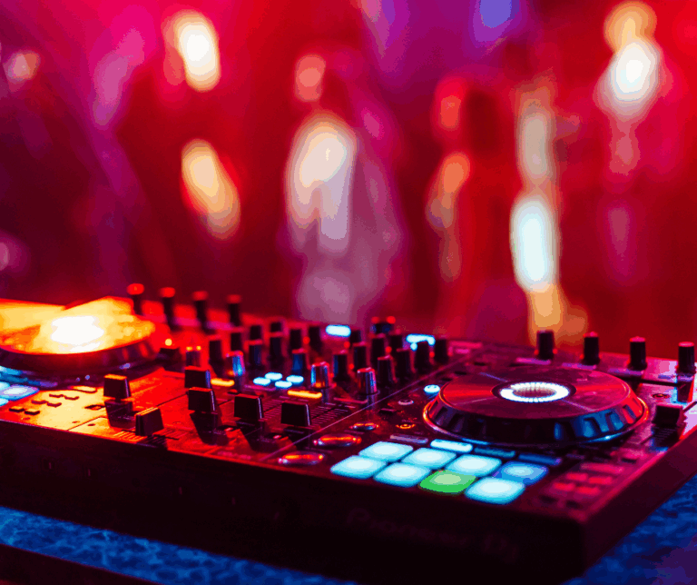 DJ for a wedding ceremony