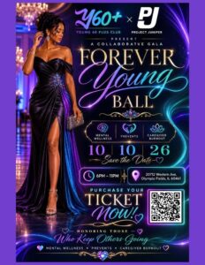Flyer for Forever Young Ball