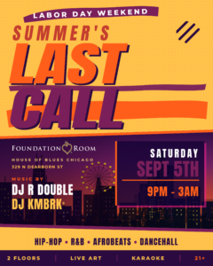 Flyer for Summer’s Last Call