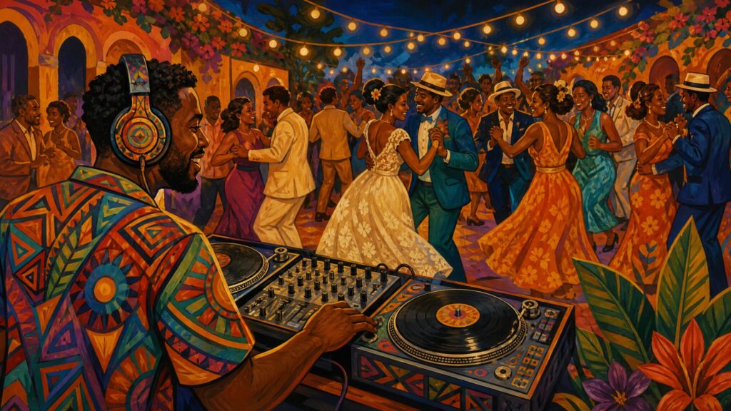 Alternative to Spotify Playlist DJ for Weddings: Go Live